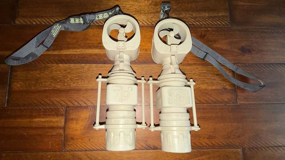 Lot of 2 - Disney Parks Star Wars Galaxy's Edge Spray Misting Fans
